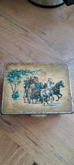 3 Oude Vintage  Blikken  op Pootjes, Ophalen