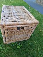 Mooie rotan mand met deksel., Huis en Inrichting, Woonaccessoires | Kisten, Ophalen, Minder dan 50 cm, 50 tot 100 cm, Zo goed als nieuw