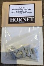Hornetandwolf Heads wearing USN style white sailor cap 1:35, Verzenden, Nieuw, 1:35 tot 1:50, Figuur of Figuren