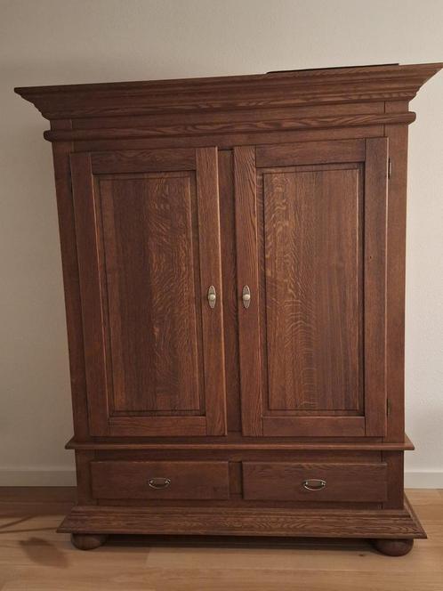 Antieke eiken kast (€ 100,00), Antiek en Kunst, Antiek | Meubels | Kasten, Ophalen