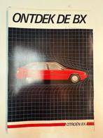 Originele Citroën BX folder/prijslijst "ONTDEK DE BX" (1985), Ophalen of Verzenden, Zo goed als nieuw, Citroën