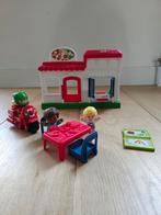 Fisher-Price Little People pizza restaurant, Ophalen of Verzenden, Zo goed als nieuw, Speelset