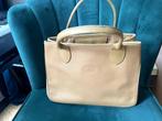 Longchamp Cavalcade Leather Tote Bag, beige, v.g. condition, Ophalen of Verzenden, Zo goed als nieuw, Beige, Handtas