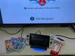 Nintendo Switch + 3 Games, Spelcomputers en Games, Gebruikt, 2 spelers, Eén computer, Ophalen of Verzenden