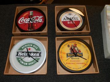 Klok biermerk heineken amstel hertog jan beschikbaar voor biedingen