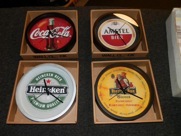 Klok biermerk heineken amstel hertog jan, Verzamelen, Biermerken, Nieuw, Overige typen, Hertog Jan, Ophalen of Verzenden
