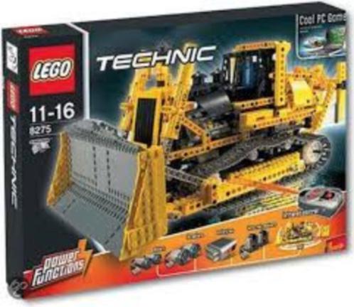 Lego Technic 8275 Gemotoriseerde bulldozer (zeldzaam), Kinderen en Baby's, Speelgoed | Duplo en Lego, Zo goed als nieuw, Lego