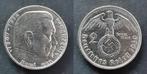 Duitsland 2 Mark  1939 F zilver, Postzegels en Munten, Munten | Europa | Niet-Euromunten, Verzenden, Duitsland, Zilver