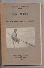 1930 hengelsport vissen de zee zeevissen vis franstalig boek, Ophalen of Verzenden, Gelezen, Watersport en Hengelsport