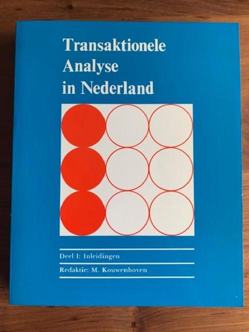 Set van 3 boeken ”TRANSACTIONELE ANALYSE IN NEDERLA, Boeken, Studieboeken en Cursussen, Zo goed als nieuw, HBO, Beta, Ophalen of Verzenden