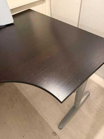 Ikea hoek bureau 160x120x80 of 220x120x80 - galant buro - afbeelding 9