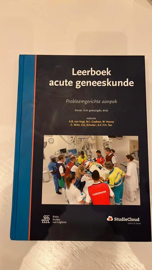Leerboek acute geneeskunde, Boeken, Wetenschap, Zo goed als nieuw, Ophalen of Verzenden