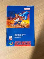 Aladdin Handleiding Super Nintendo, Avontuur en Actie, Gebruikt, 1 speler, Eén computer