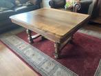 Mooie, houten vintage salontafel, 50 tot 100 cm, Rechthoekig, Ophalen of Verzenden, Hout en vintage