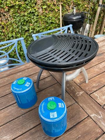 Campingaz Party Grill met Draagtas en Gasflessen beschikbaar voor biedingen