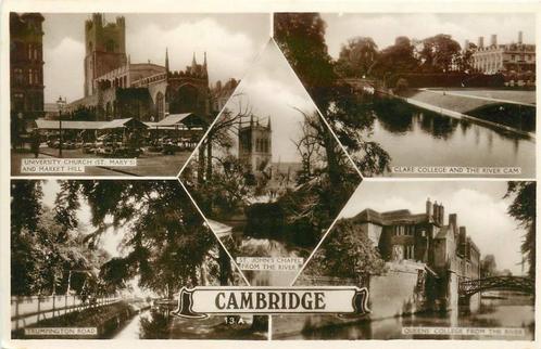 (381-164-021) Cambridge, Verzamelen, Ansichtkaarten | Buitenland, Engeland, Verzenden
