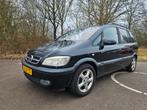 Opel Zafira 1.8 16V 2003 Zwart 7 persoons, Auto's, Opel, 4 cilinders, Zwart, Origineel Nederlands, 600 kg
