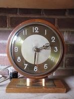 Vintage elektrische klok, Huis en Inrichting, Woonaccessoires | Klokken, Ophalen of Verzenden, Gebruikt