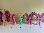 5 little ponys met plastic haren en staart, Ophalen of Verzenden, Zo goed als nieuw