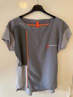 ZIP73 grijze top, maat M?, leuke details, Maat 38/40 (M), ZIP73, Ophalen of Verzenden, Zo goed als nieuw