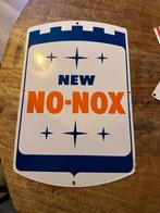 No-Nox GULF Emaille Reclamebord benzinepomp origineel Bord, Antiek en Kunst, Ophalen of Verzenden