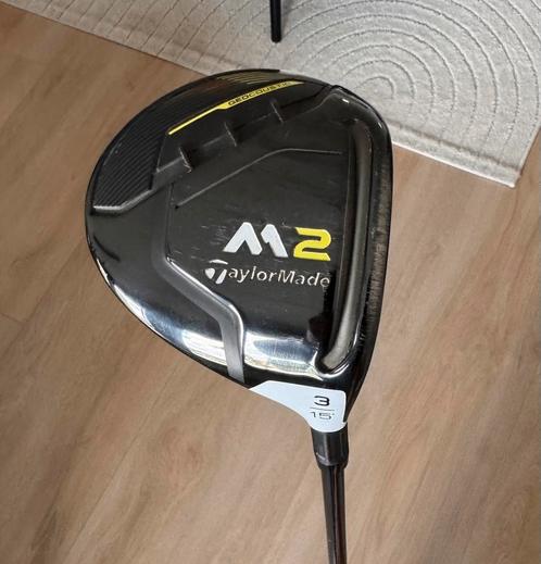 Taylormade M2 2017 Fairwaywood Houten 3 (15 graden), Sport en Fitness, Golf, Gebruikt, Club, Overige merken, Ophalen of Verzenden