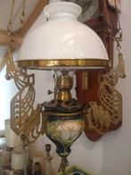 Majolica olielamp, Antiek en Kunst, Ophalen of Verzenden