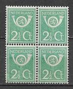 nederland nvph 112 postfris blokje van 4 cw 18.-, Postzegels en Munten, Postzegels | Nederland, Verzenden, T/m 1940, Postfris