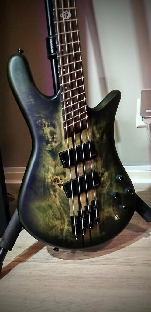 Spector NS Dimension 4 Haunted Moss, Muziek en Instrumenten, Snaarinstrumenten | Gitaren | Bas, Zo goed als nieuw, Elektrisch