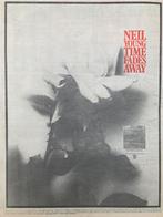 Paginagrote A3 advertentie NEIL YOUNG Time Fades release, Ophalen of Verzenden