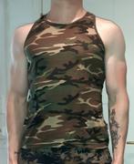 top heren mouwloos shirt khaki military camo Lifeline S, Kleding | Heren, Nieuw, Groen, Maat 46 (S) of kleiner, Algemeen