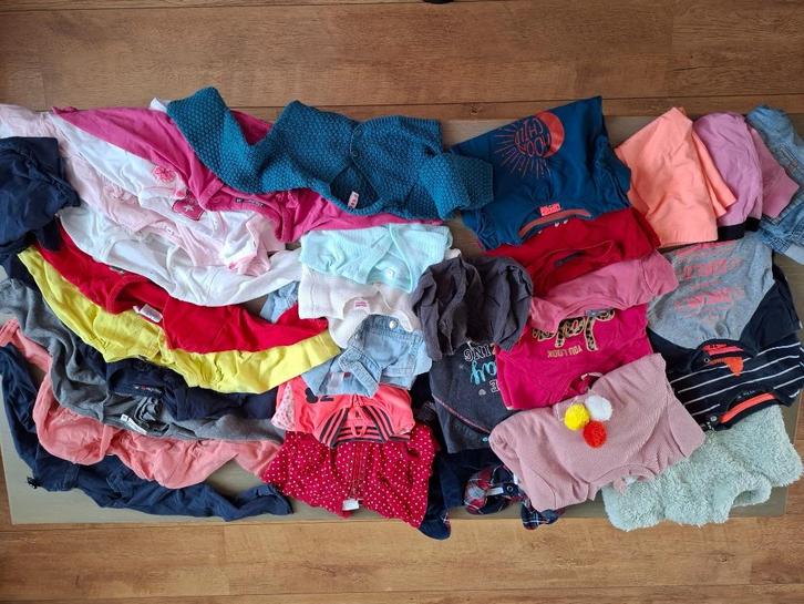Groot pakket kleding herfst winter meisje maat 80 (2), Kinderen en Baby's, Babykleding | Baby-kledingpakketten, Zo goed als nieuw