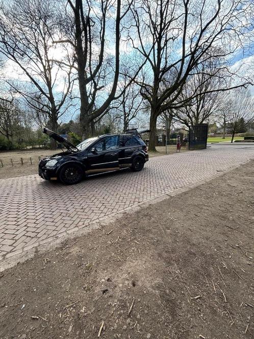 Mercedes-Benz M-Klasse 6.2 Ml63 AMG AUT 2007 Zwart, Auto's, Mercedes-Benz, Particulier, M-Klasse, 4x4, ABS, Achteruitrijcamera