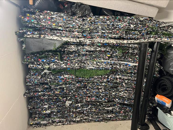 Puzzelmatten op te halen (Anna Paulowna), Sport en Fitness, Fitnessmaterialen, Gebruikt, Overige typen, Ophalen