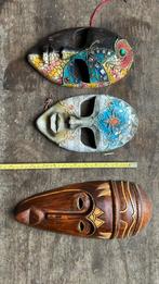 Diverse maskers, Antiek en Kunst, Ophalen of Verzenden