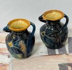 2x Vintage Belgische Vlaamse Tourhout Pottery vaas vazen, Antiek en Kunst, Antiek | Vazen, Ophalen of Verzenden