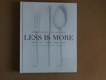 Less is more - Nederlands - Sacha de Boer beschikbaar voor biedingen