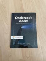 Onderzoek doen kwantitatief en kwalitatief onderzoek, Boeken, Studieboeken en Cursussen, Zo goed als nieuw, Noordhoff Uitgevers