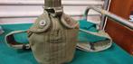 Vintage veldfles met riem millitaire, Verzamelen, Retro, Ophalen of Verzenden