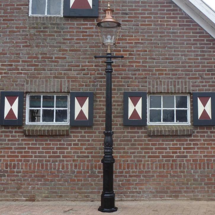 Gietijzeren tuinlantaarn straatlantaarn tuinverlichting, Tuin en Terras, Buitenverlichting, Nieuw, Ophalen of Verzenden