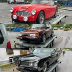 Auto oldtimer youngtimer schade pech import export transport, Ophalen of Verzenden, Jan Automotive, Info@janautotransport.nl, Nederland