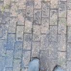 gratis klinkers, Tuin en Terras, Ophalen, Zo goed als nieuw, Beton, Klinkers