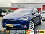 Tesla Model X 90D 6p FREE SUPERCHARGER SC01 gratis laden Tes, Automaat, Lichtsensor, Blauw, 90 kWh