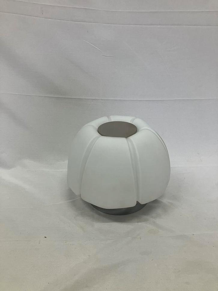 Vintage opaline lotus plafond of Wandlamp Glashütte Limburg, Huis en Inrichting, Lampen | Plafondlampen, Gebruikt, Glas, Ophalen of Verzenden