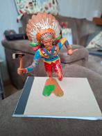 Vintage indiaan met tomahawk, Antiek en Kunst, Antiek | Speelgoed, Ophalen of Verzenden
