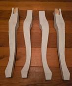 4 cabriole barokke tafelpoten (73cm), Ophalen, Minder dan 50 cm, Gebruikt, Overige vormen