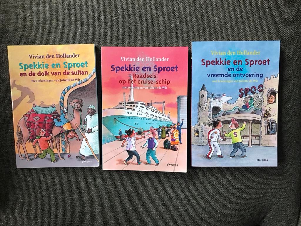 Spekkie en Sproet - 3 Boeken, Ophalen of Verzenden, Zo goed als nieuw, Fictie algemeen