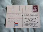 Briefkaart koningin Juliana 5 mei 1960 - 15 jaar bevrijding, Nederland, Gebruikt, Ophalen of Verzenden, Kaart, Foto of Prent