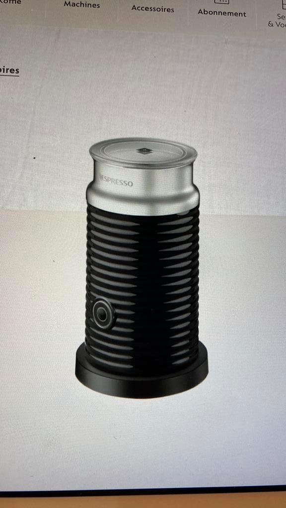 NIEUW Melkopschuim apparaat Aeroccino 3 Nespresso in doos!, Witgoed en Apparatuur, Melkopschuimers, Nieuw, Elektrische melkopschuimer