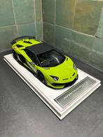 Lamborghini Aventador SVJ Verde Scandal 1:18 Dino model, Hobby en Vrije tijd, Modelauto's | 1:18, Ophalen of Verzenden, Nieuw